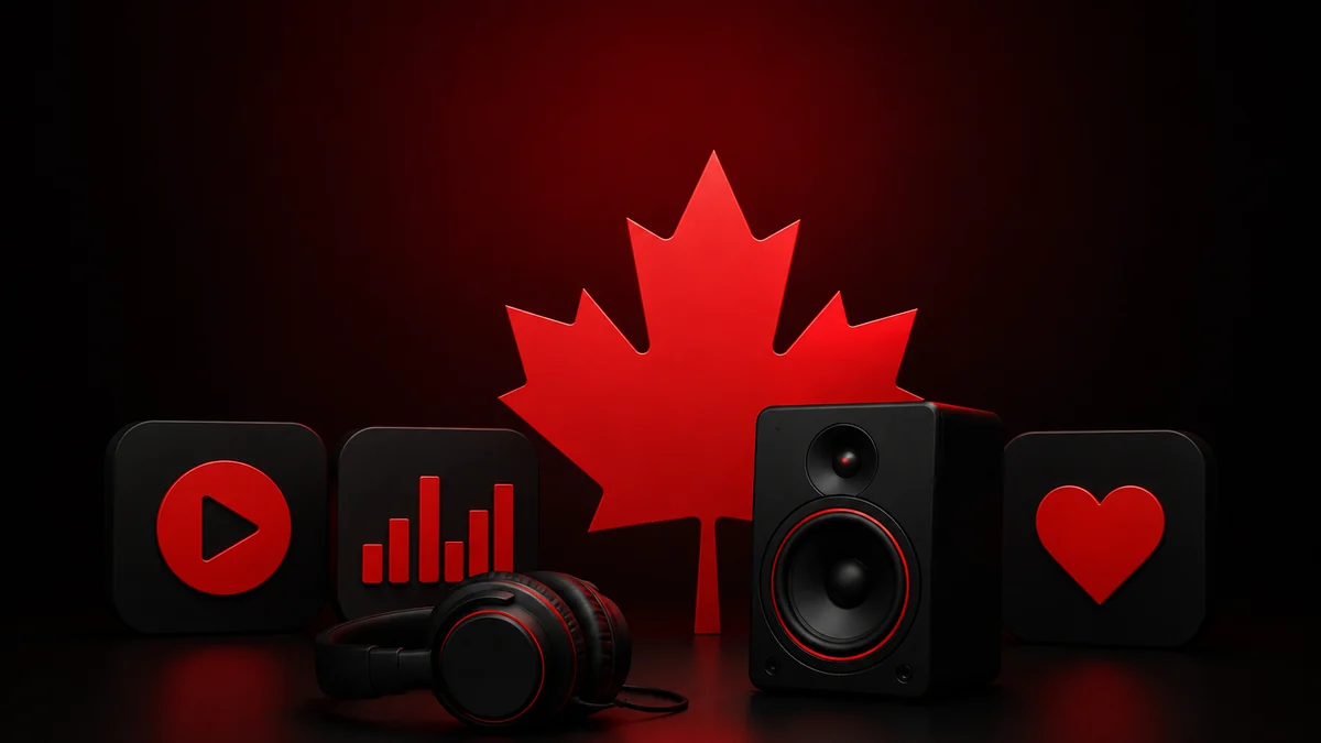 Music promotion services for Canadian independent artists